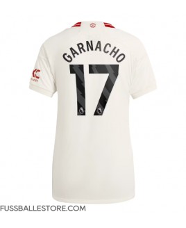 Günstige Manchester United Alejandro Garnacho #17 3rd trikot Damen 2023-24 Kurzarm